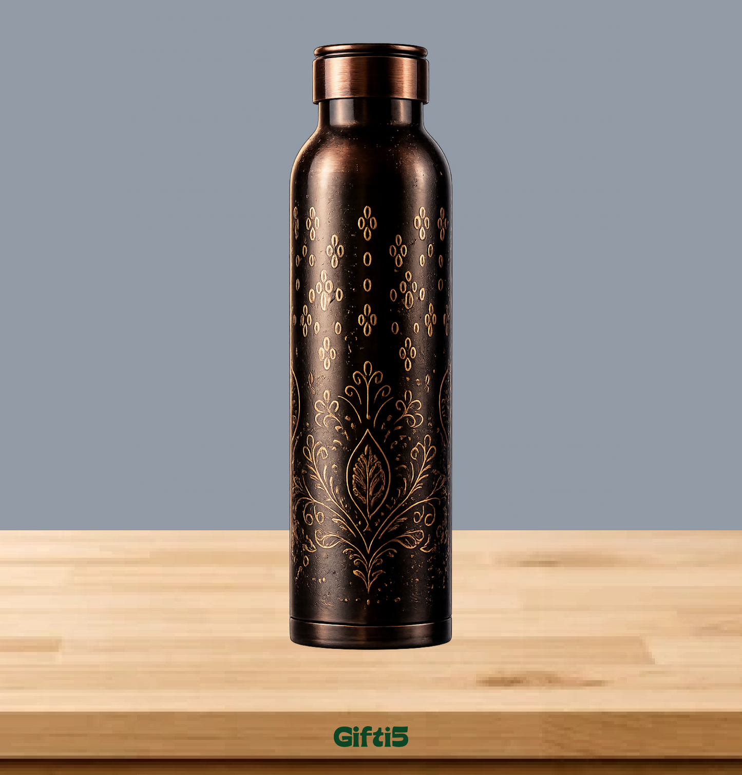 Premium Health-Benefit Copper Water Bottle | Customized Gifts by Gifti5 Ahmedabad