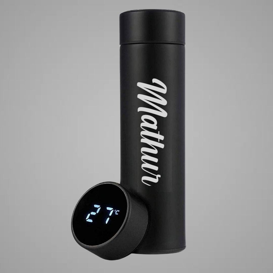 Customized Men's Combo (Customized Wallet, Glasses Case, Passport Cover, Keychain, Temperature Bottle)