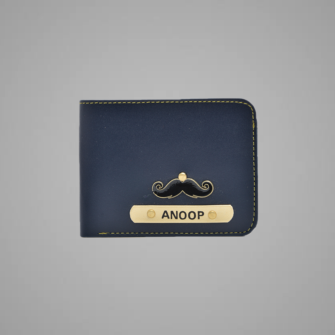 Customized Men's Combo (Customized Wallet, Glasses Case, Passport Cover, Keychain, Temperature Bottle)