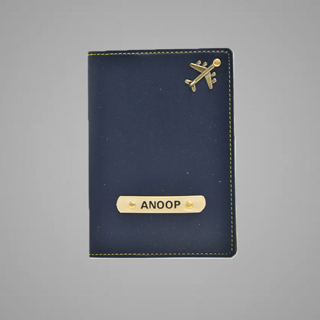 Customized Men's Combo (Customized Wallet, Glasses Case, Passport Cover, Keychain, Temperature Bottle)