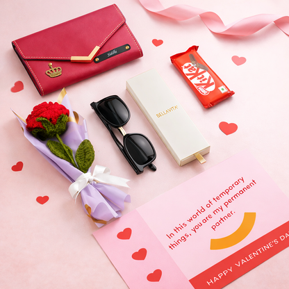 Romantic Valentine Gift Hamper for Her