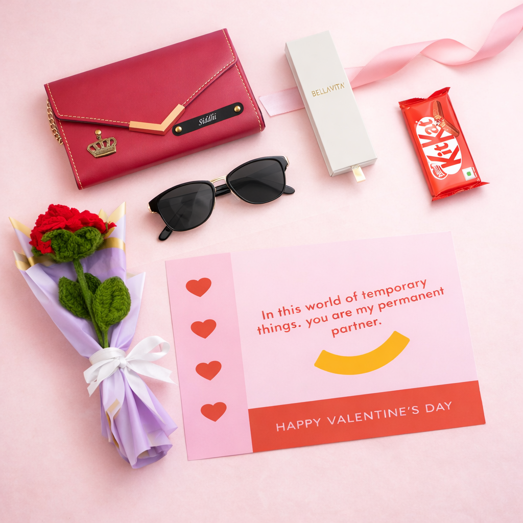 Romantic Valentine Gift Hamper for Her