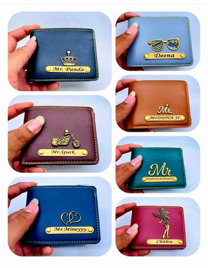 Premium Customized Name Wallet for Men