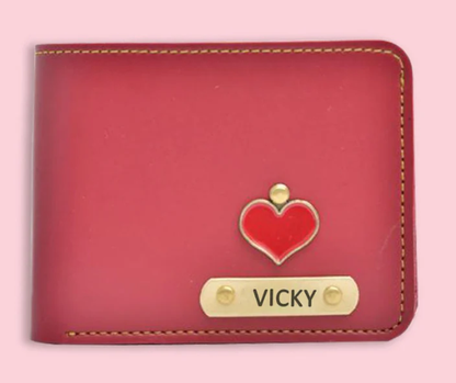 Personalized Leather Wallet Gift for Him