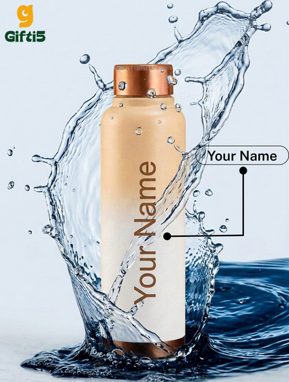 Premium Customized Water Bottle with Name | Personalized Gift by Gifti5