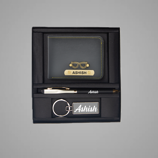Combo for Men (Wallet, Pen, Keychain)