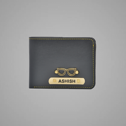 Customized Men Wallet (Grey)