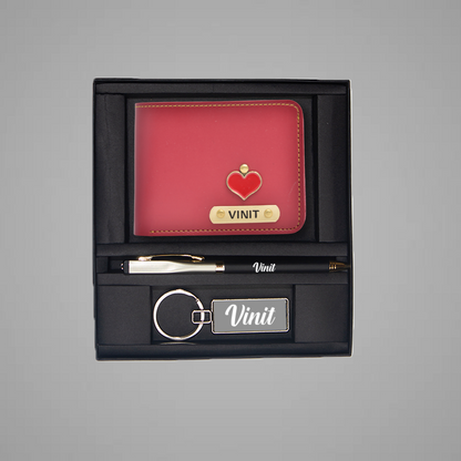 Gift Combo for Men – Wallet Pen Keychain Set | Premium Gifts